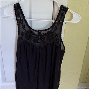 Soft & Sexy black tank top